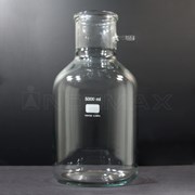 Flask filtering w/ glass side hose connection 5000 ml