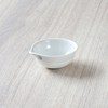 Evaporating dish round bottom, medium JIPO, 132x55 mm 300 ml