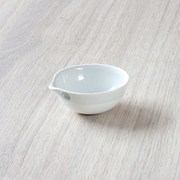 Evaporating dish round bottom, medium JIPO, 132x55 mm 300 ml