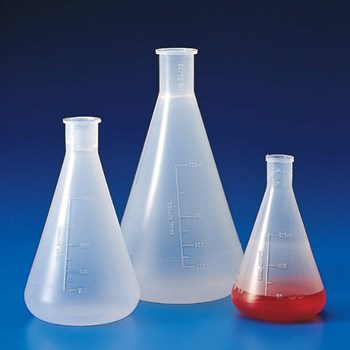 Balão Erlenmeyer PP 250 ml