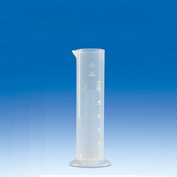 Proveta graduada forma baixa, PP, classe B 25 ml