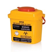 Contentor EMsharps 1 lt amarelo (rotulagem Português)