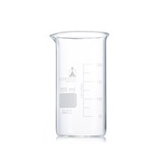 Vaso forma alta vidrio boro 3.3. 250 ml