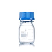 Laboratory bottle with blue screw cap 100 ml