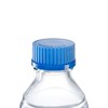 Laboratory bottle with blue screw cap 500 ml