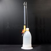 Automatic burette acc. Dr. Schilling w/ 1000 ml flask class AS divis. 0,1 50 ml