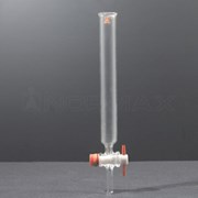 Chromatography column with PTFE key, 10x100 mm