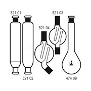 Kjeldahl flask with ground joint 19/26 500 ml