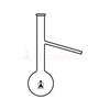 Distiling flask Engler E 133 250 ml
