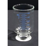 Beaker graduated for filtration set